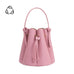Laguna Recycle Vegan Leather Top Handle Bag- Mauve