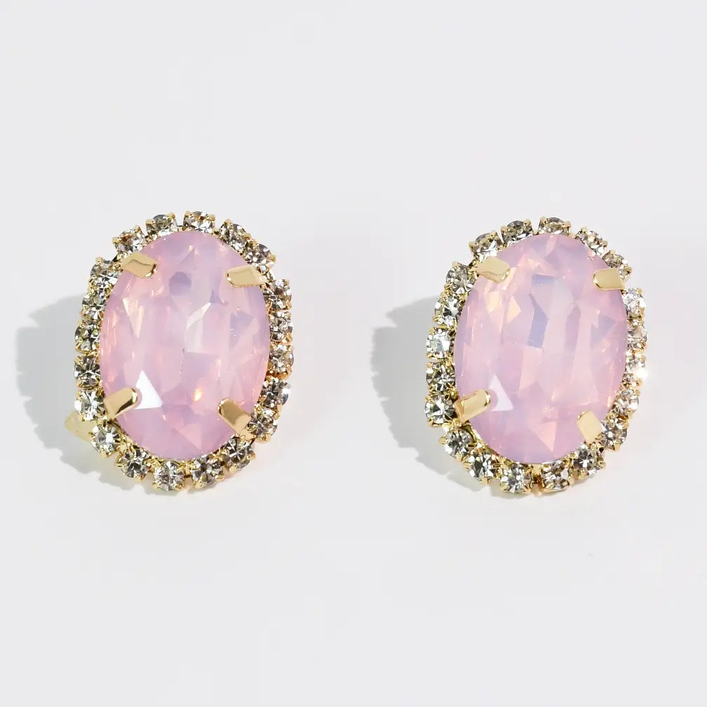 Soft Rose Earrings