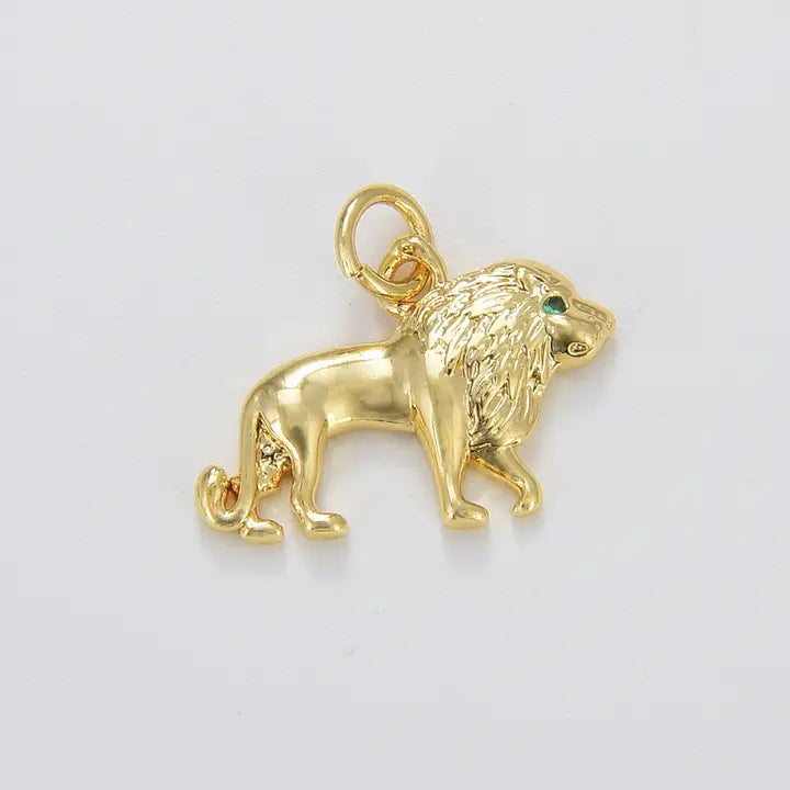 Lion Gold Filled Charm