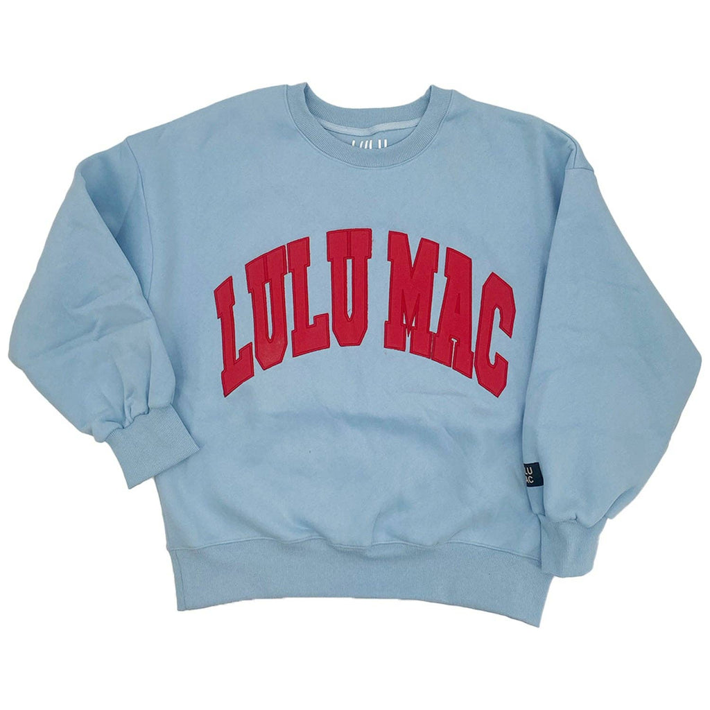 Lulu Mac Light Blue/Red