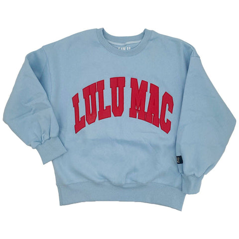 Lulu Mac Light Blue/Red