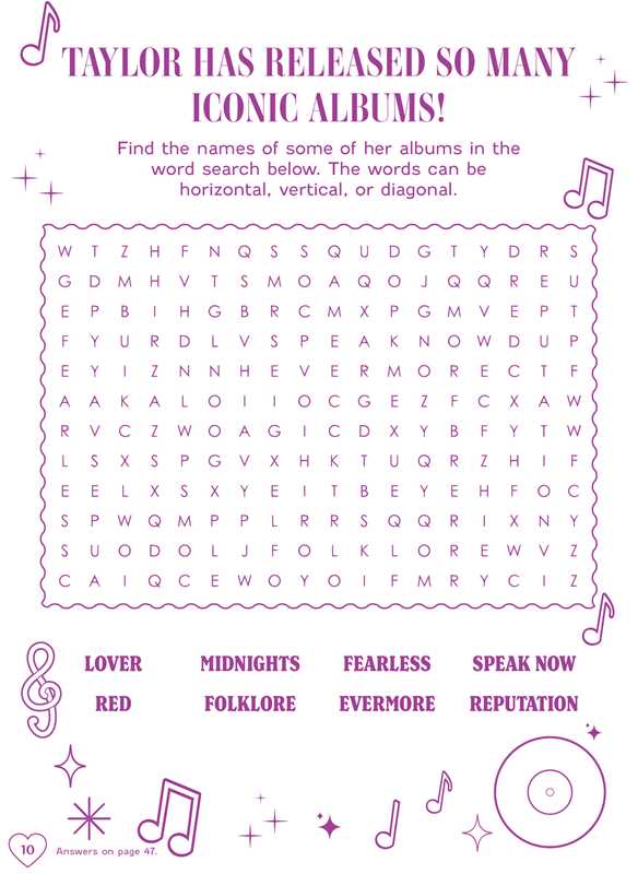 Taylor's World: Coloring & Activity Book