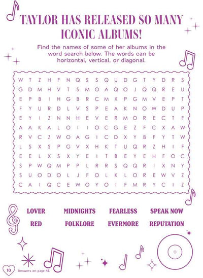 Taylor's World: Coloring & Activity Book