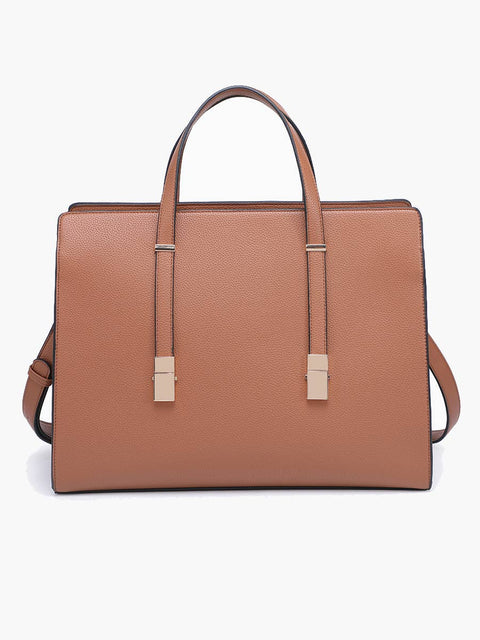 Sybil Convertible Tote Bag: Taupe