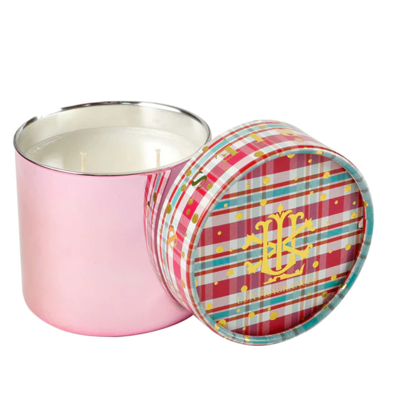 Berries & Balsam 15 oz Pink Candle