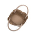 Tulip Recycled Vegan Leather Top Handle Bag - Mushroom