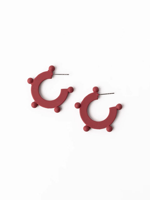 *DOOR BUSTER* Astrid earrin Crimson
