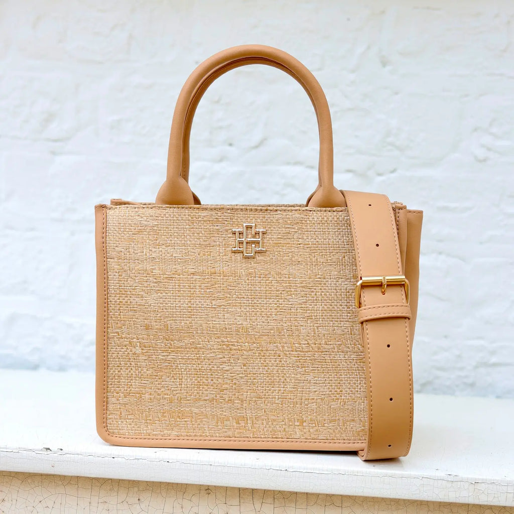 Ricky Mini Tote Natural Lattice