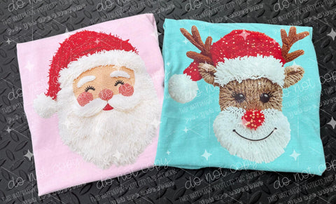 Santa Yarn Comfort Colors Tshirt - Long Sleeve