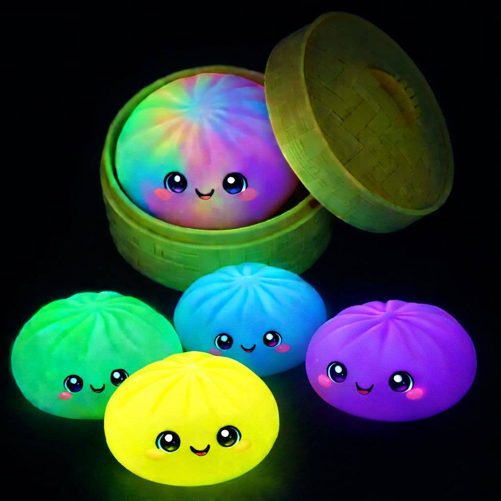 *PREORDER*  4" Mystery Squishy Dumpling - Glow in the Dark