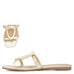 Gone the Distance Sandal - Gold