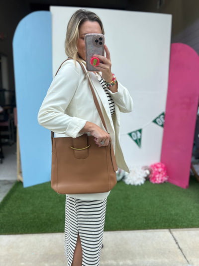 Pink Deal - Leather Crossbody