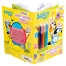 Bluey Colortivity: Happy Easter, Bluey! by Delaney Foerster: Paperback