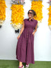 Cowgirls Dont Cry Dress - Burgundy
