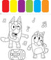 Bluey Colortivity: I Can Paint! by Editors of Studio Fun International: Paperback