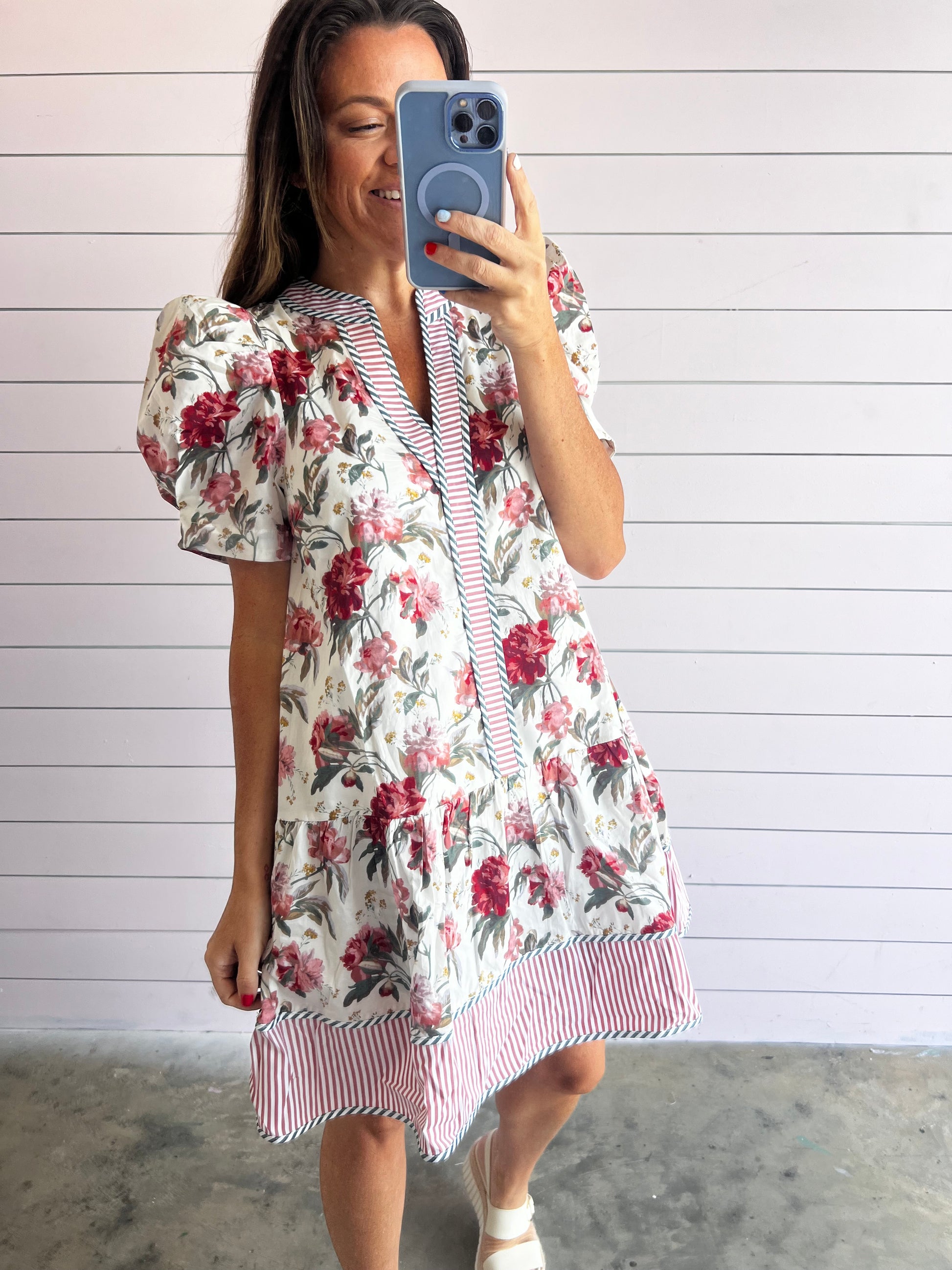 Rose All Day Dress - Cream