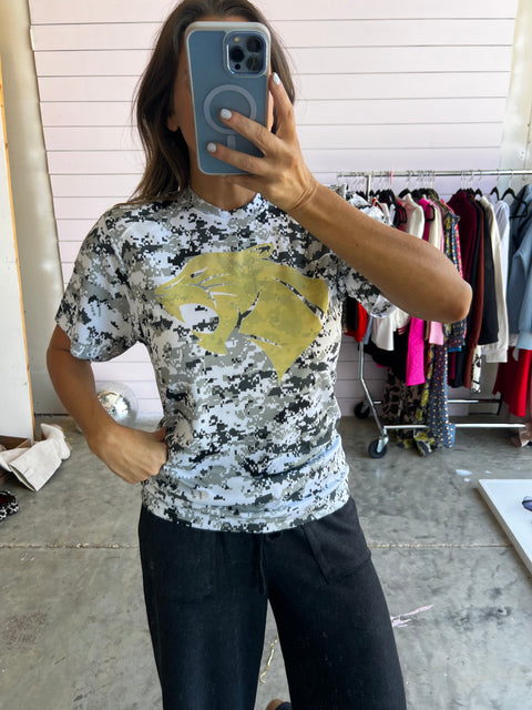 Youth Drifit Camo - White