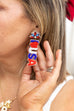 I Heart USA Earrings