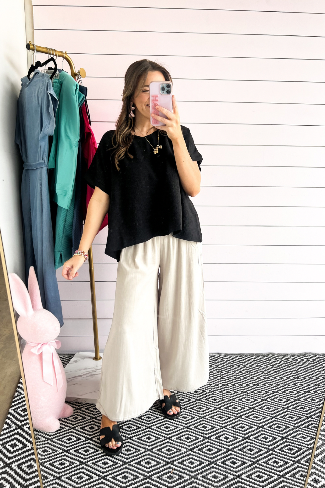 First Up Blouse - Black
