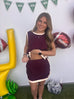More Cowbell Skort - Burgundy