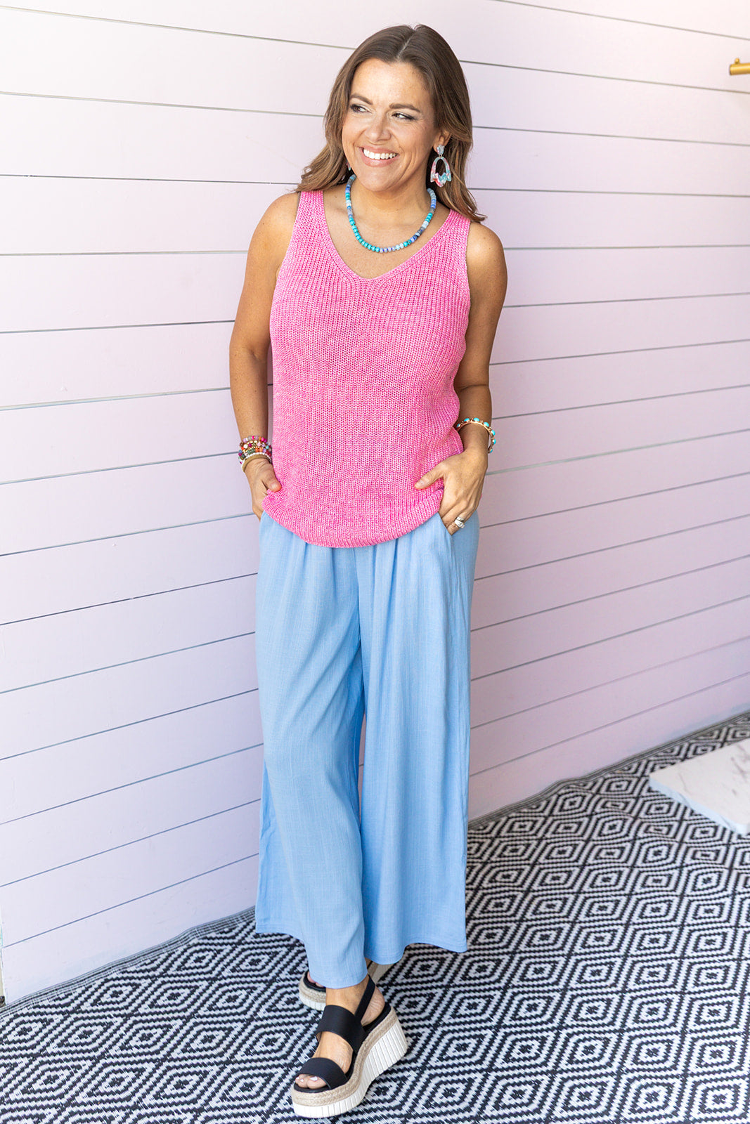In a Breeze Pants - Baby Blue