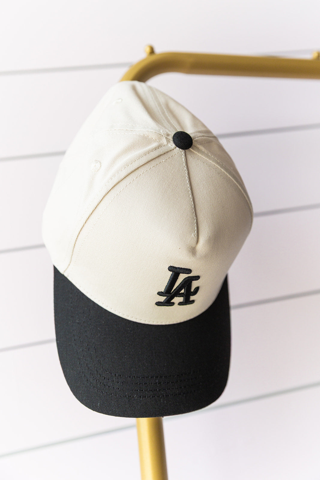 Two Tone LA Hat - BLack
