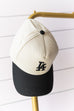 Two Tone LA Hat - BLack