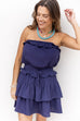 Lisbon Layers Dress - Navy