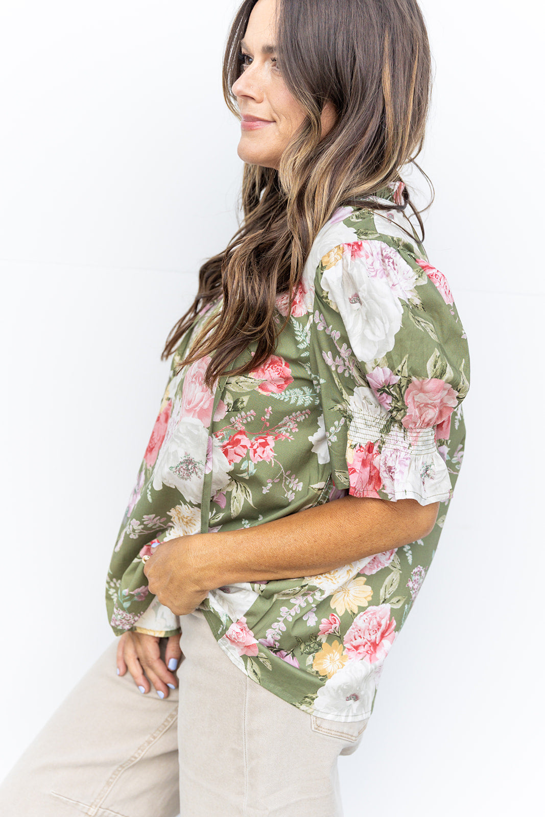Petal and Pine Blouse