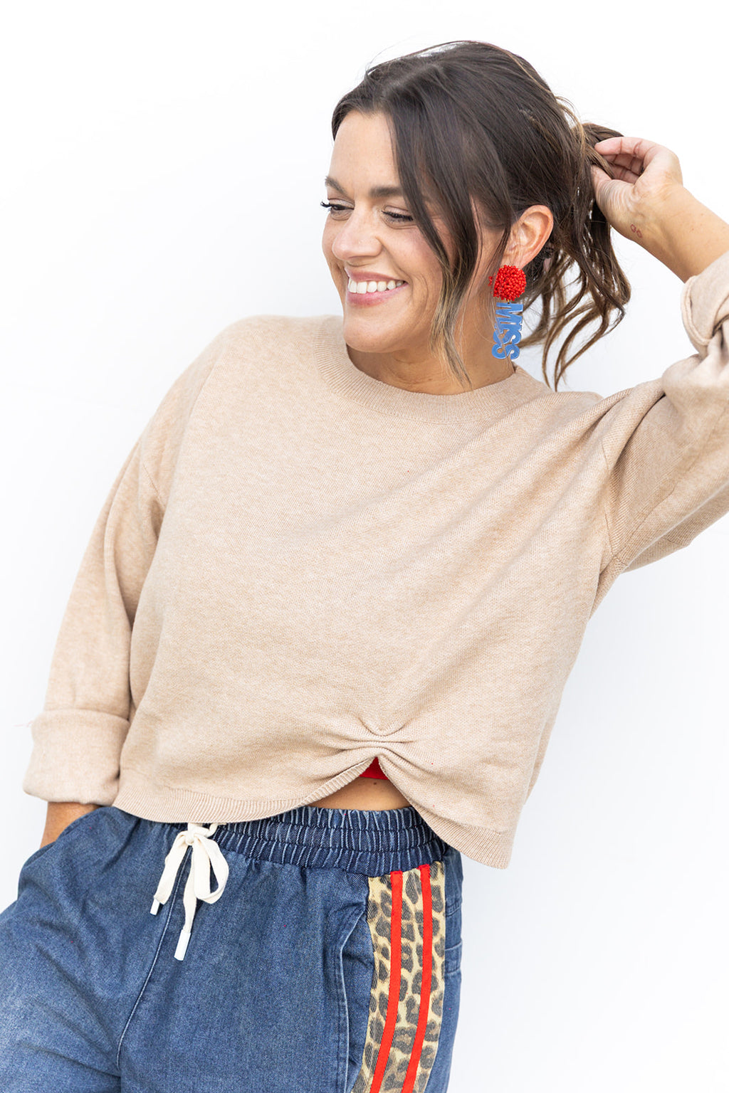 Ole Miss Rebels Earrings 