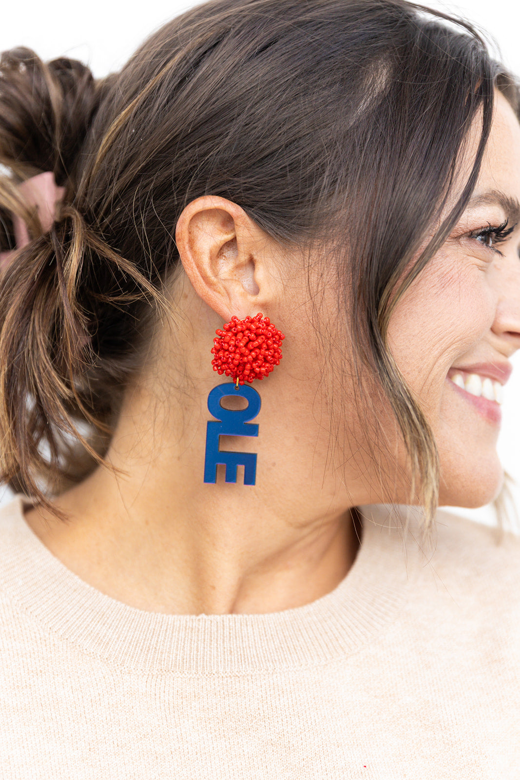 Ole Miss Rebels Earrings 