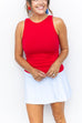 Crew Tank Top - Red