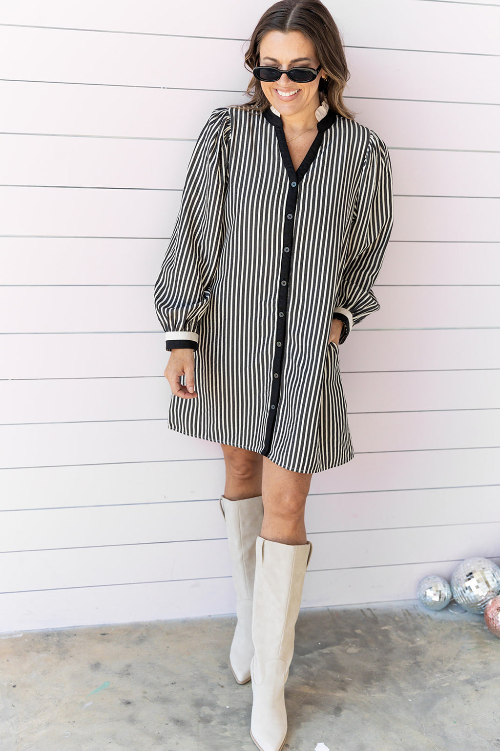 Classic Fall Stripes - Black