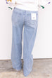Poprock High Rise Wide Leg Denim - Light