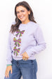Nola Nights Sweater - Lavender