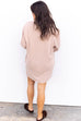 Luxe Lounge Dress -Dark Taupe *DB*