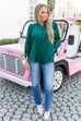 Tummy Control Mid Rise Crop Straight Clean Cut Hem- Risen