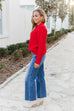 Silent Night Sweater - Red