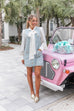 Snowflake Soiree Tweed Dress