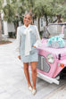 Snowflake Soiree Tweed Dress