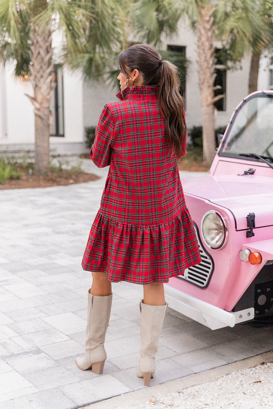 Tartan Tidings Plaid Dress