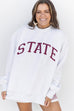 State Mock Neck