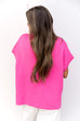 Cafe' Luxe Sweater - Bubblegum Pink