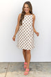 You Make It Easy Dress - Cream Cocoa