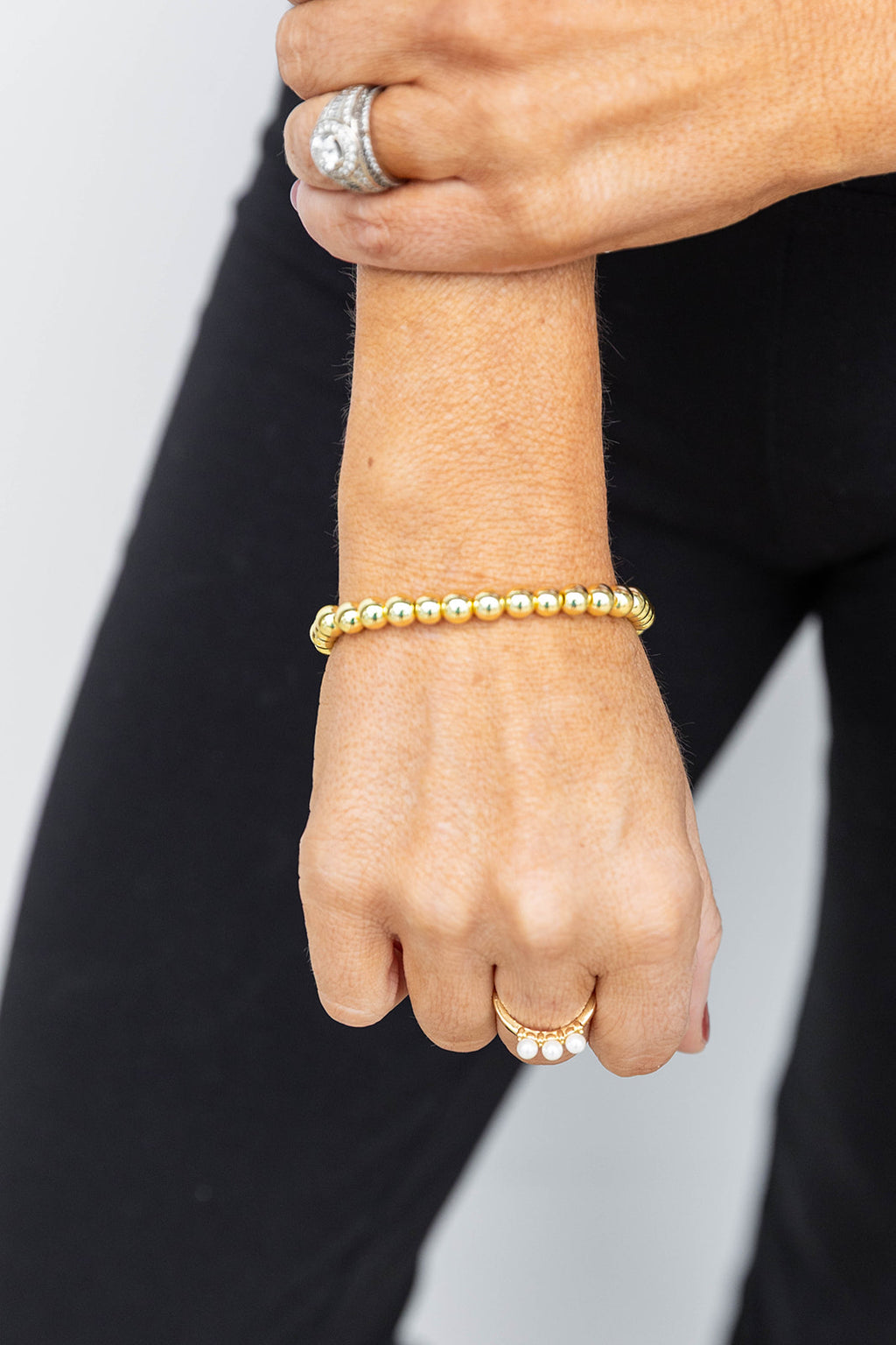 BB Lila Beaded Bracelet gold