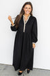 The Manhattan Muse Maxi- Black