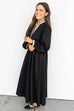The Manhattan Muse Maxi- Black