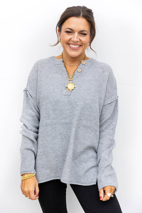 Movement for fall sweater - Heather Grey