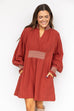 Rust Revival Dress