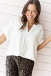 Blissful Blouse - White